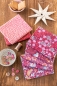 Preview: Tilda Patchwork Stoff Baumwolle - Hibernation - Winterrose-Hibiscus